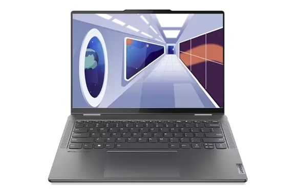 Lenovo Yoga 7i (14”) 2 in 1 Touchscreen Laptop - 13th Generation Intel® Processor - Storm Grey