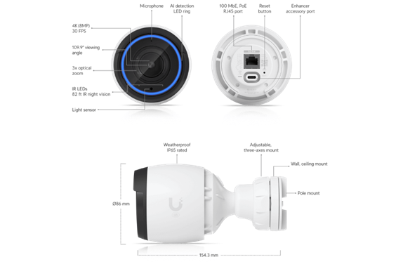 UniFi U5 Bullet Security Camera