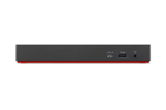 Lenovo ThinkPad Thunderbolt 4 Workstation Docking Station - Black and Red