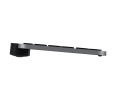 Logitech MX Keys Advanced For Mac Full-size Wireless Keyboard with Smart Illumination Keys - Space Grey