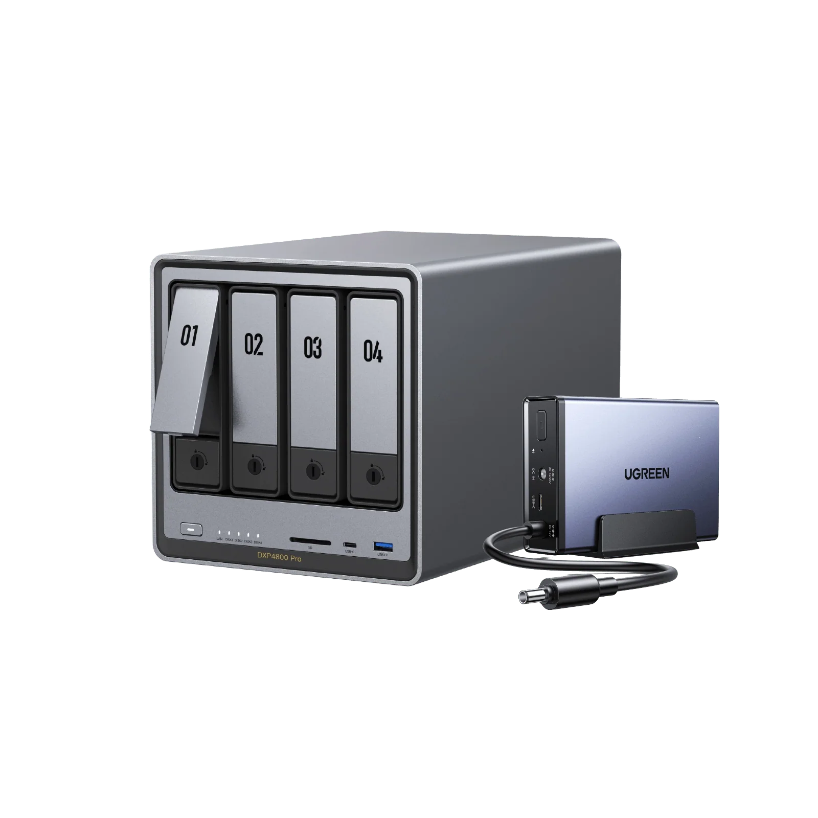 UGREEN NASync DXP4800 Pro | 4 - Bay NAS, (ETD: May 11th, 2026)