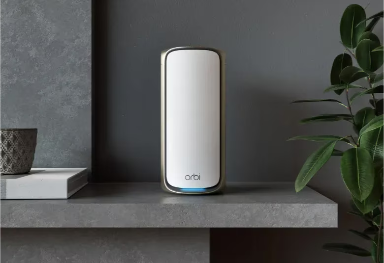 Orbi 970 Series Quad-band Wi-Fi 7 Mesh, Black or White Edition