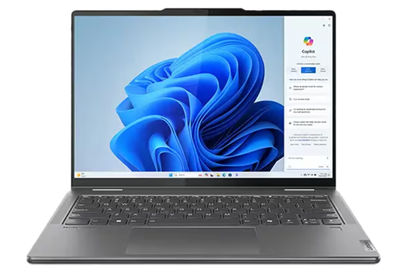 Lenovo Yoga 7i 2-in-1 (14″ Intel) Touchscreen Laptop - Luna Grey