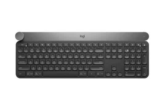 Logitech Craft Advanced Wireless Keyboard with Creative Input Dial and Smart Illumination Keys