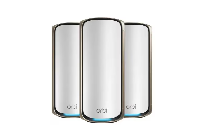 Orbi 970 Series Quad-band Wi-Fi 7 Mesh, White Edition