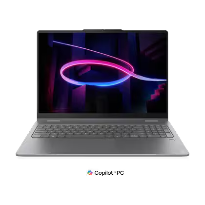 2026 LATEST MODEL | Lenovo Yoga 7i 2-in-1 Aura Edition (16" Intel) Laptop - Luna Grey