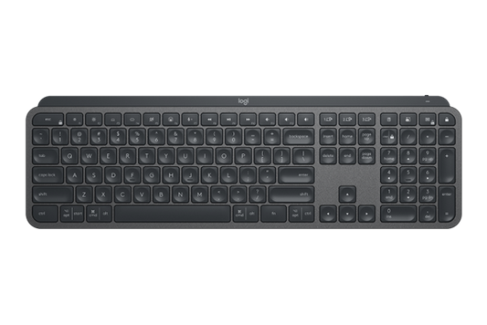 Logitech MX Keys For Business Full-size Wireless Keyboard for PC and Mac with Smart Illumination Keys