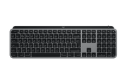 Logitech MX Keys Advanced For Mac Full-size Wireless Keyboard with Smart Illumination Keys - Space Grey