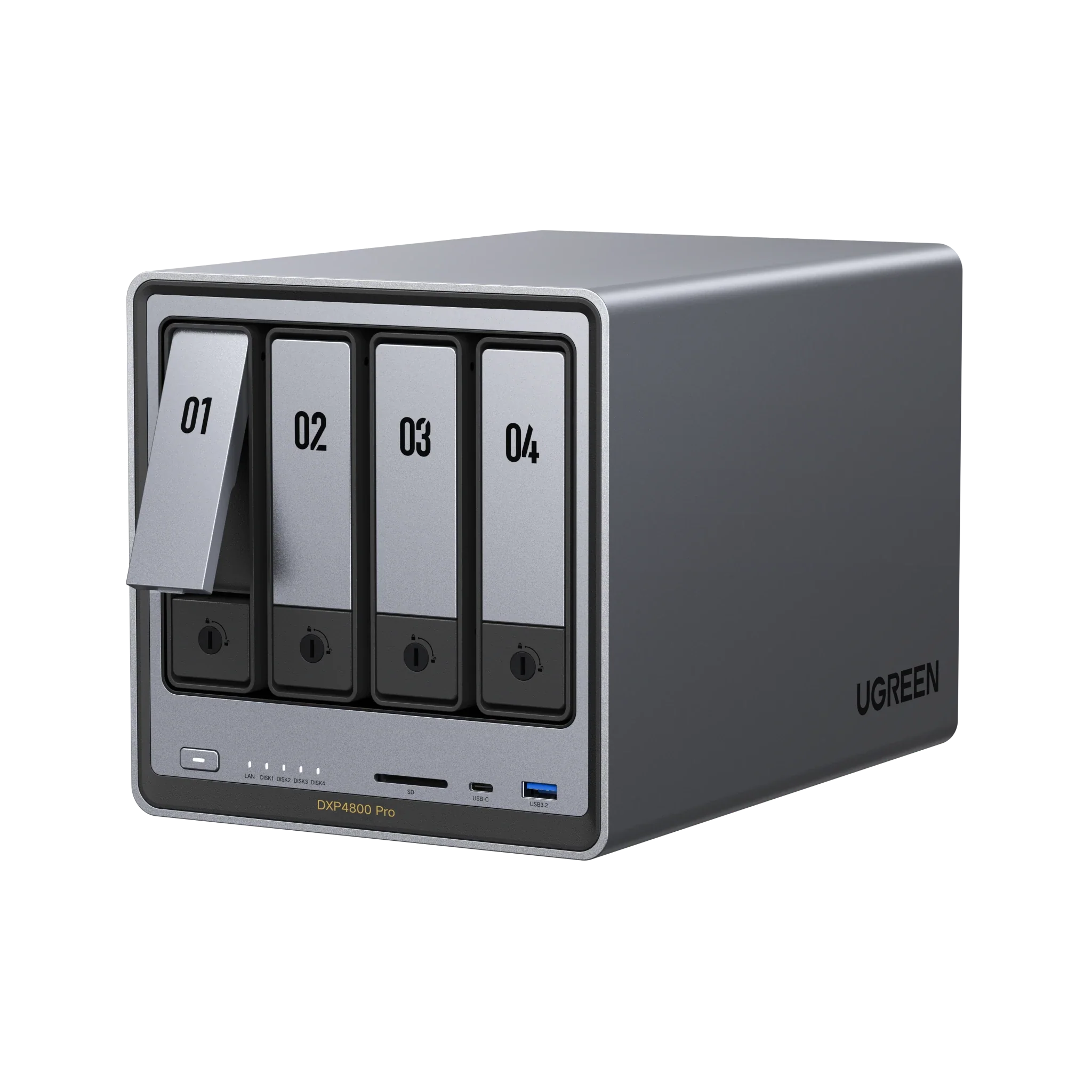UGREEN NASync DXP4800 Pro | 4 - Bay NAS, (ETD: May 11th, 2026)