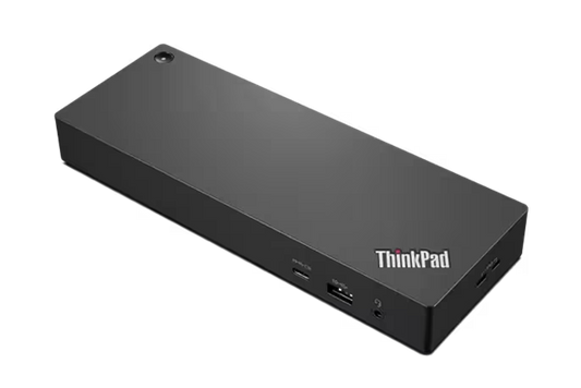 Lenovo ThinkPad Thunderbolt 4 Workstation Docking Station - Black and Red