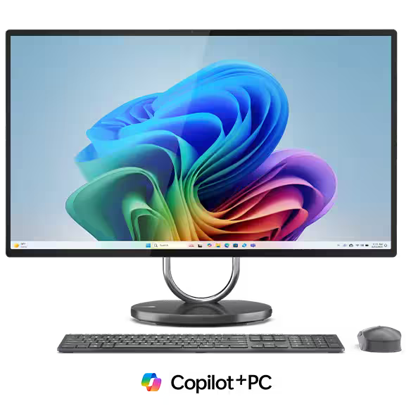 2026 LATEST MODEL | Lenovo Yoga 32i (32” Intel) All in One Desktop - With GeForce RTX 4050 Graphics - Storm Grey