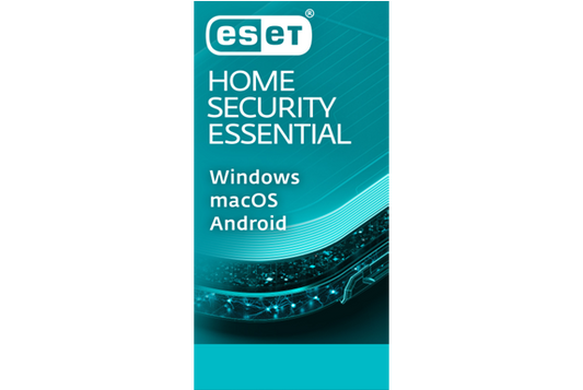 ESET Home Security Essential Software for Windows, macOS, Android, iOS  - Digital Download