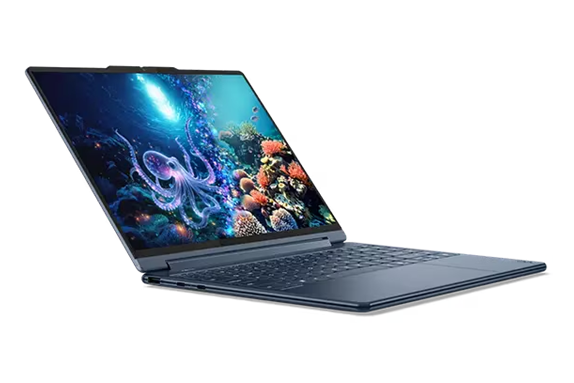 Lenovo Yoga 9i Aura Edition 2-in-1 (14″ Intel) Touchscreen Laptop - Cosmic Blue