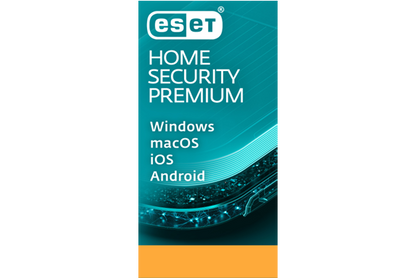 ESET Home Security Premium Software for Windows, macOS, Android, iOS - Digital Download