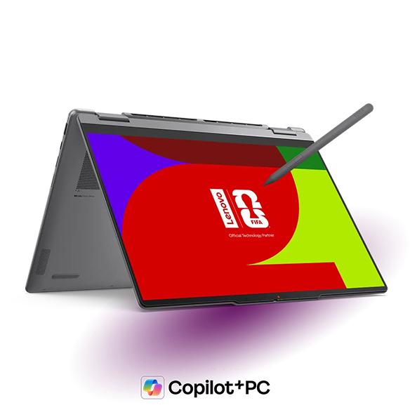 2026 LATEST MODEL | Lenovo Yoga 7i 2-in-1 Aura Edition (14" Intel) Laptop - Luna Grey