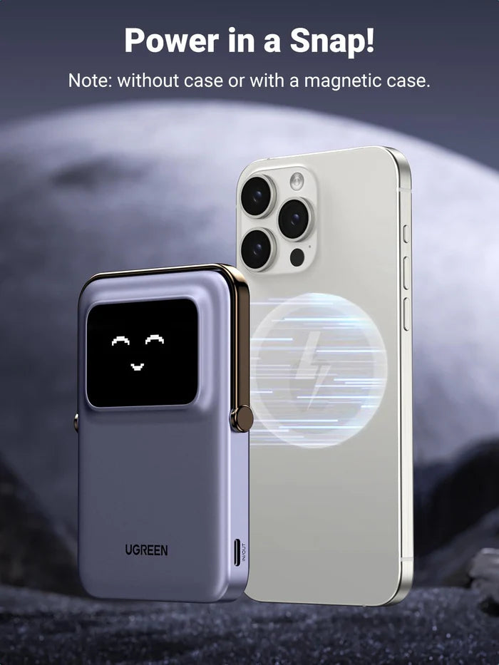 UGREEN Uno Magnetic Wireless Power Bank 5000mAh 7.5W