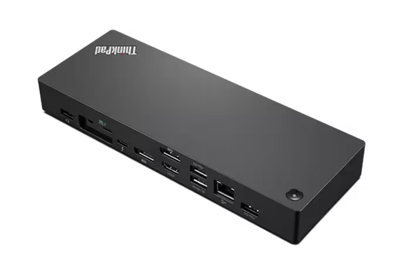 Lenovo ThinkPad Universal Thunderbolt 4 Docking Station - Black and Red