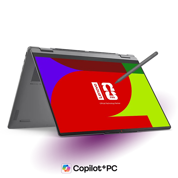 2026 LATEST MODEL | Lenovo Yoga 7i 2-in-1 Aura Edition (16" Intel) Laptop - Luna Grey