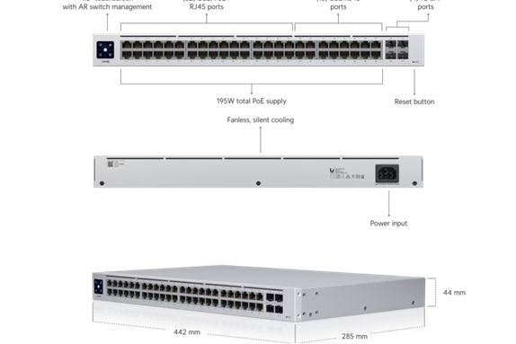 UniFi Standard 48 Port Switch