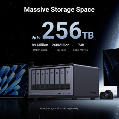 UGREEN NASync DXP8800 Plus | 8 - Bay NAS