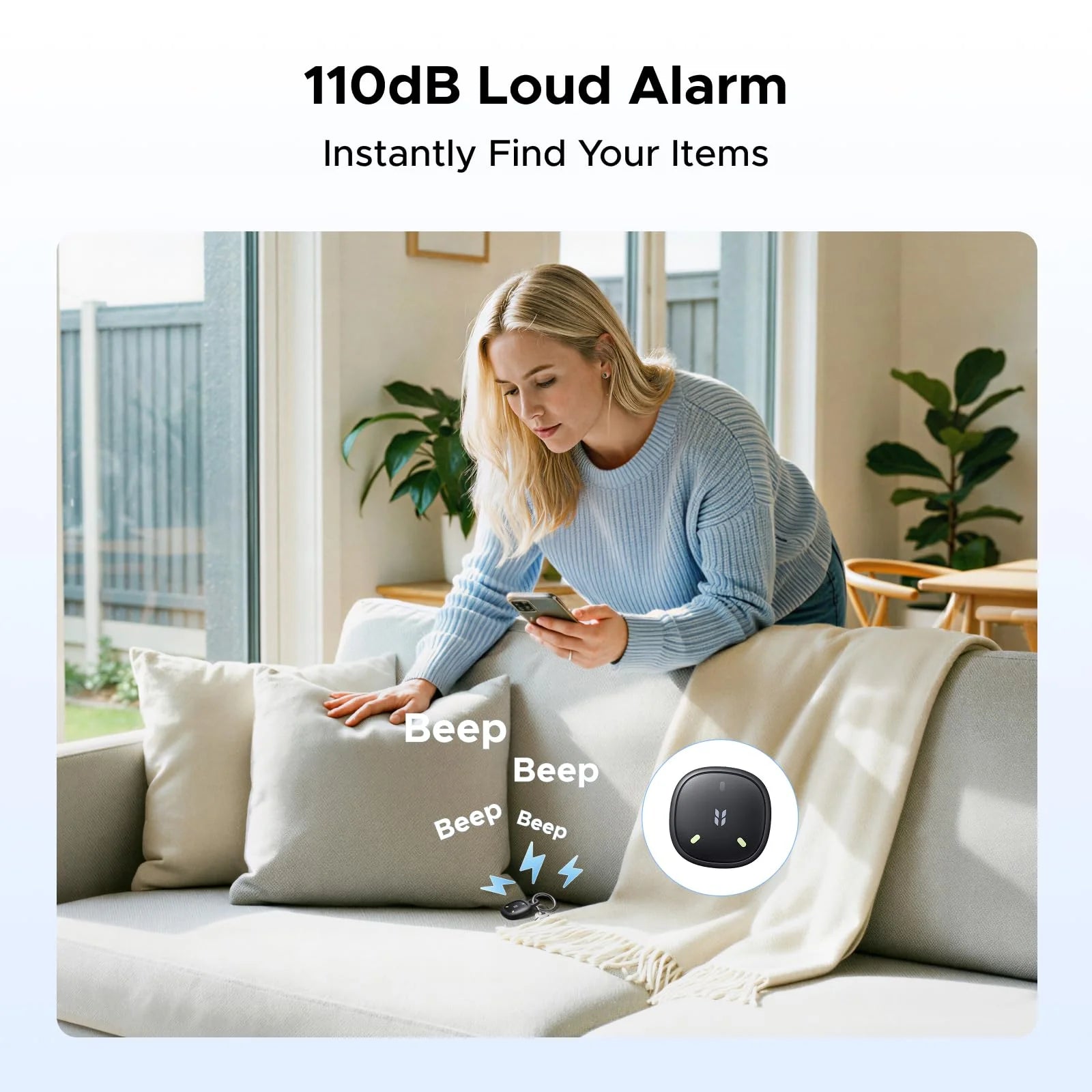 UGREEN Bluetooth Tracker for Apple Find My | 4-Pack