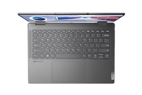 Lenovo Yoga 7i (14”) 2 in 1 Touchscreen Laptop - 13th Generation Intel® Processor - Storm Grey (Floor Model)