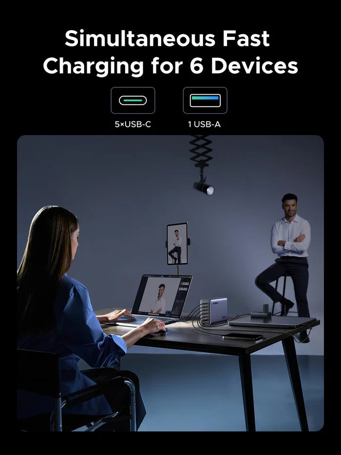 UGREEN Nexode 500W Desktop Charger