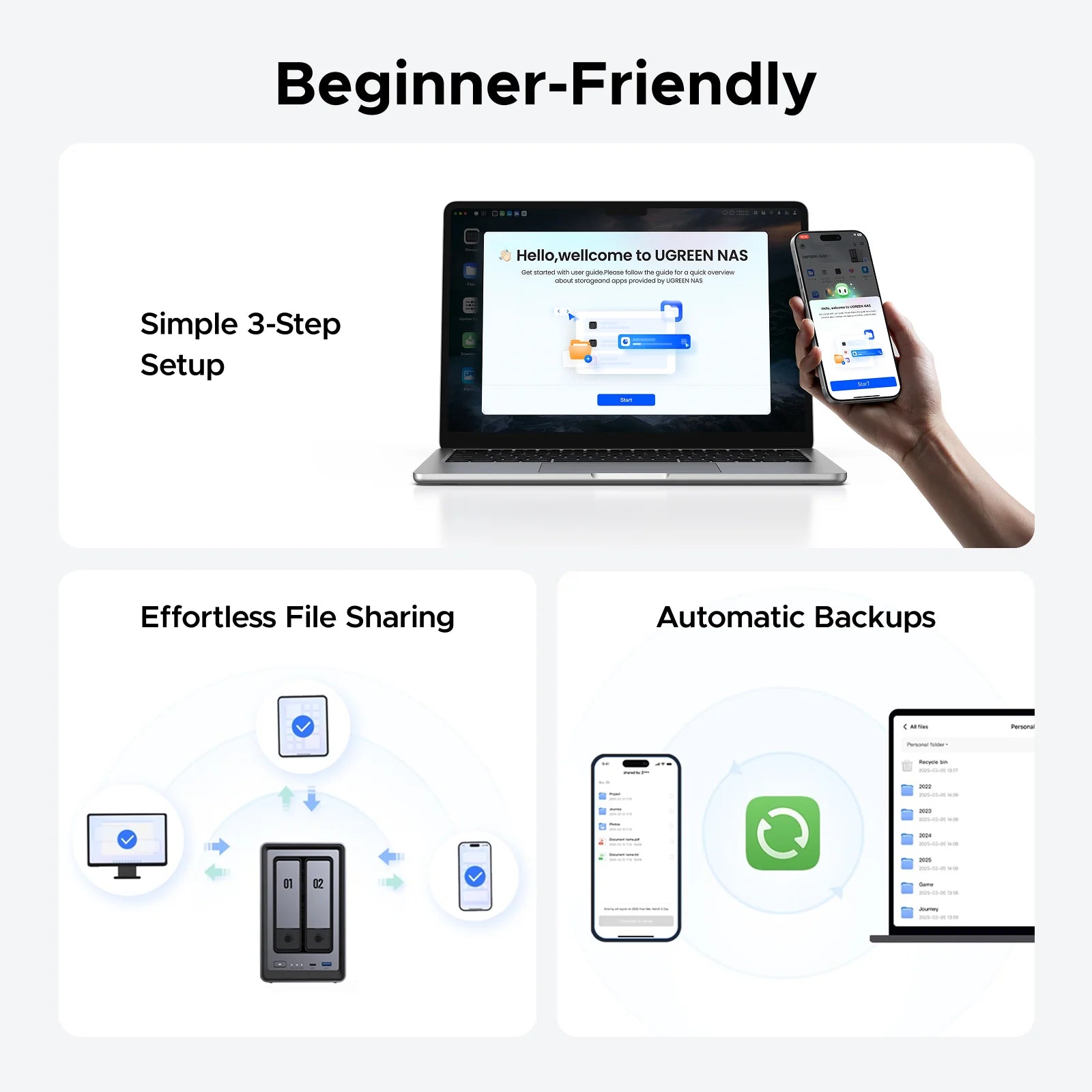 UGREEN NASync DXP2800 | 2 - Bay NAS