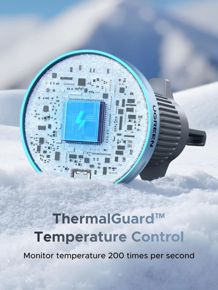 UGREEN MagFlow Magnetic Wireless Car Charger 25W (MagSafe compatible)