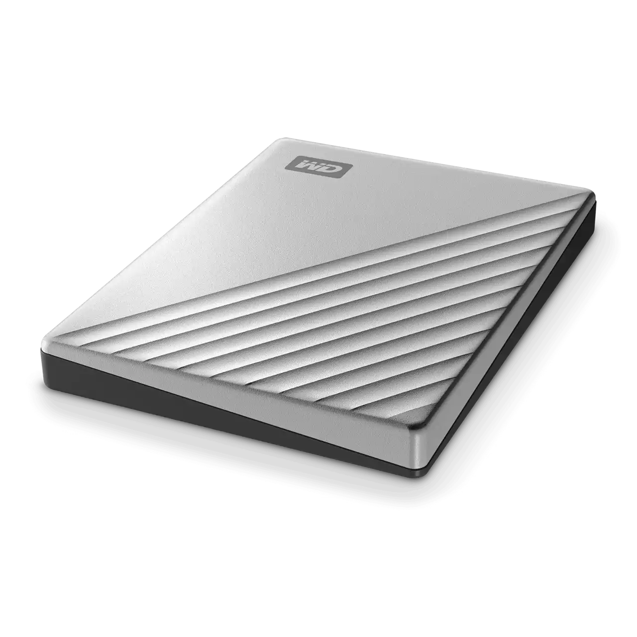 WD My Passport Ultra, USB-C and USB 3.2 Gen 1, Portable External Hard - Silver