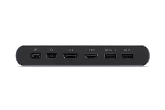 Lenovo USB-C Universal Business Docking Station (Supports 2 Monitors) - Storm Grey