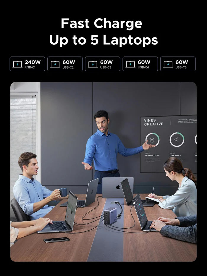 UGREEN Nexode 500W Desktop Charger