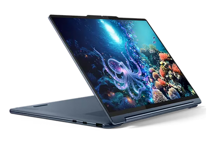 Lenovo Yoga 9i Aura Edition 2-in-1 (14″ Intel) Touchscreen Laptop - Cosmic Blue