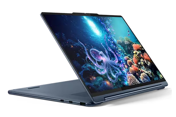 Lenovo Yoga 9i Aura Edition 2-in-1 (14″ Intel) Touchscreen Laptop - Cosmic Blue