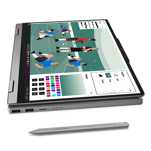 LATEST MODEL | Lenovo IdeaPad 5i 2-in-1 (14" Intel) Touch Screen Laptop - Cosmic Blue