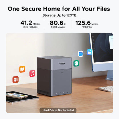 UGREEN NASync DH4300 Plus | 2 - Bay NAS