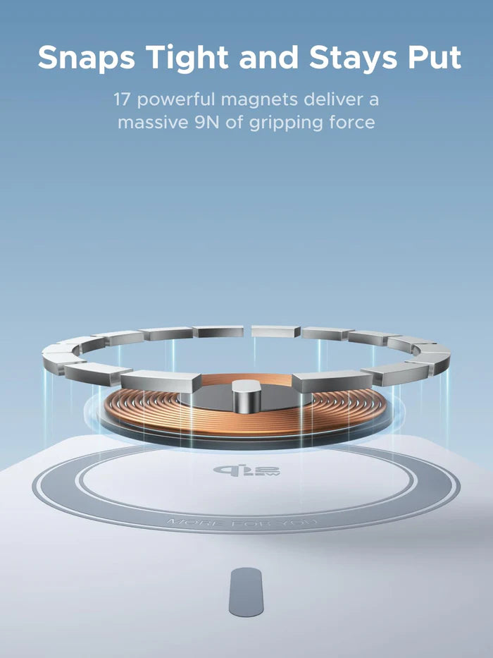 UGREEN MagFlow Magnetic Wireless Power Bank (10000mAh, Qi2 25W, MagSafe-compatible)