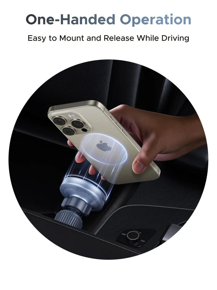 UGREEN MagFlow Magnetic Wireless Car Charger 25W (MagSafe compatible)