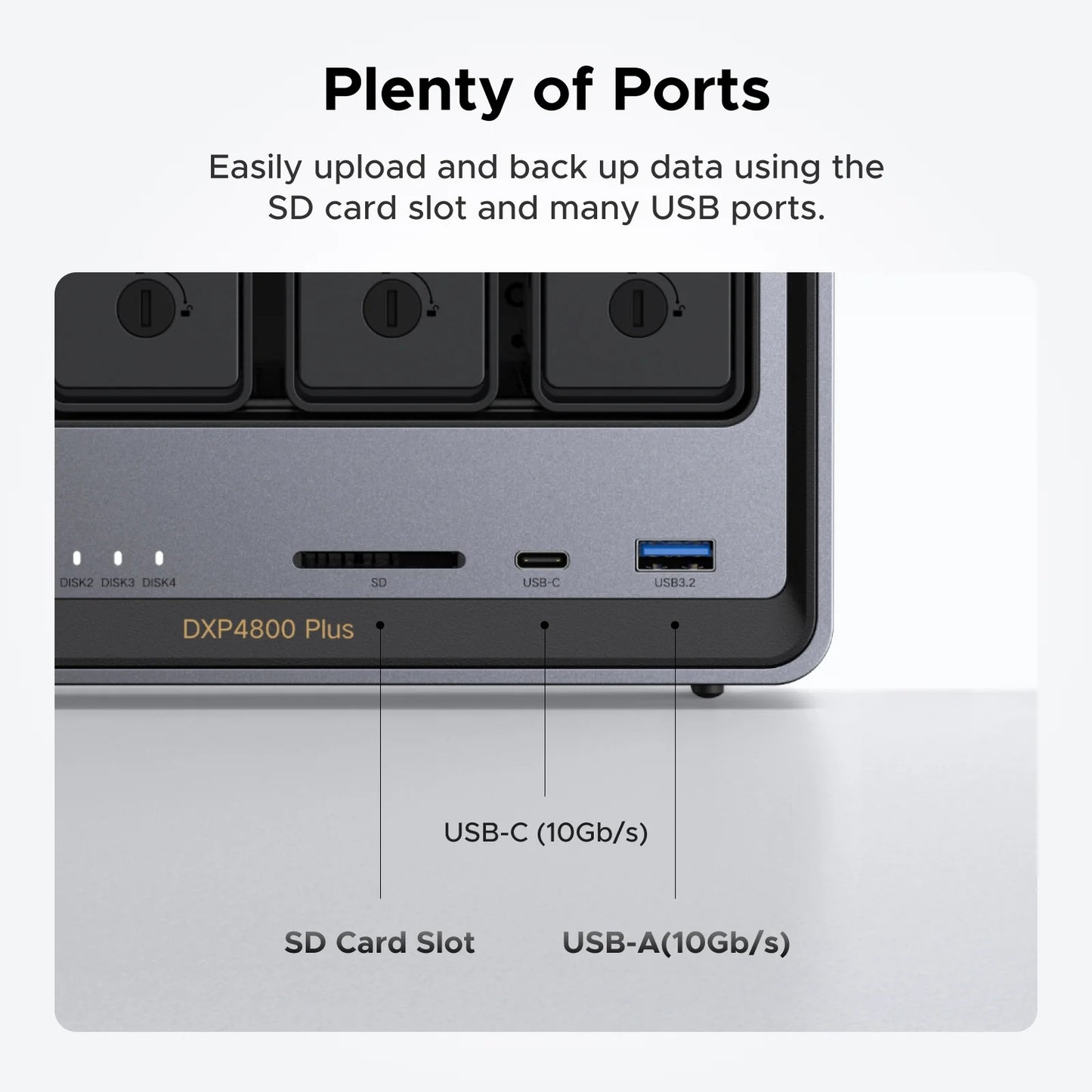 UGREEN NASync DXP4800 Plus | 4 - Bay NAS
