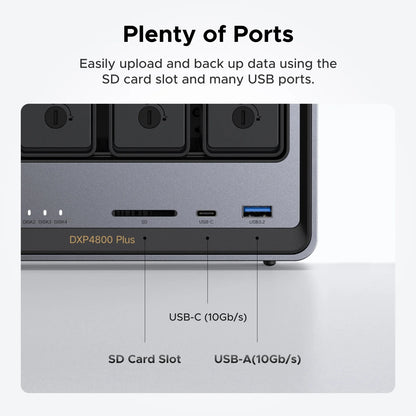 UGREEN NASync DXP4800 Plus | 4 - Bay NAS