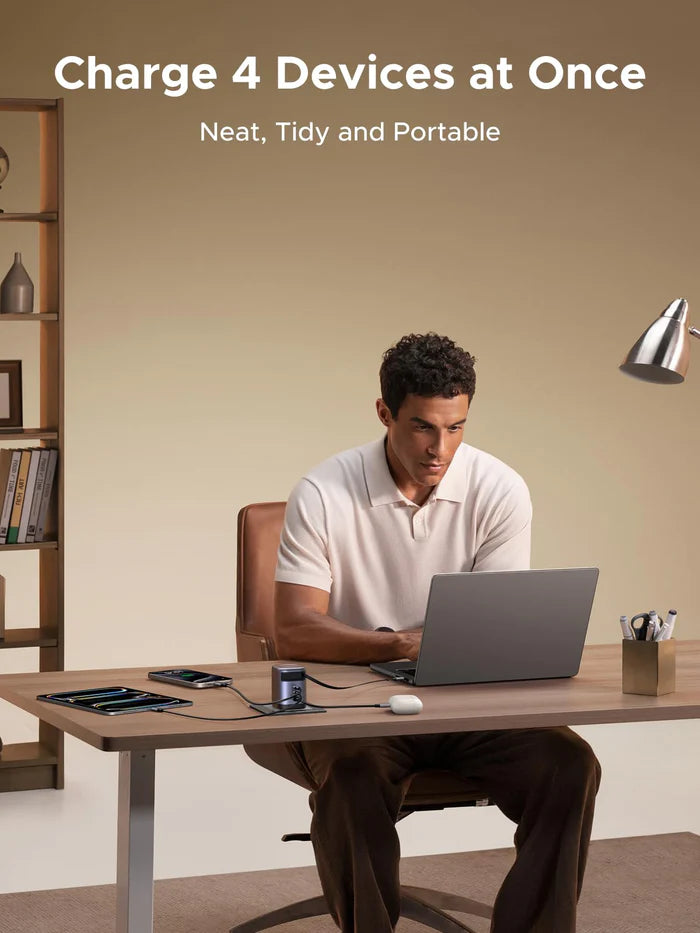 UGREEN Nexode 100W Charger with Retractable USB-C Cable