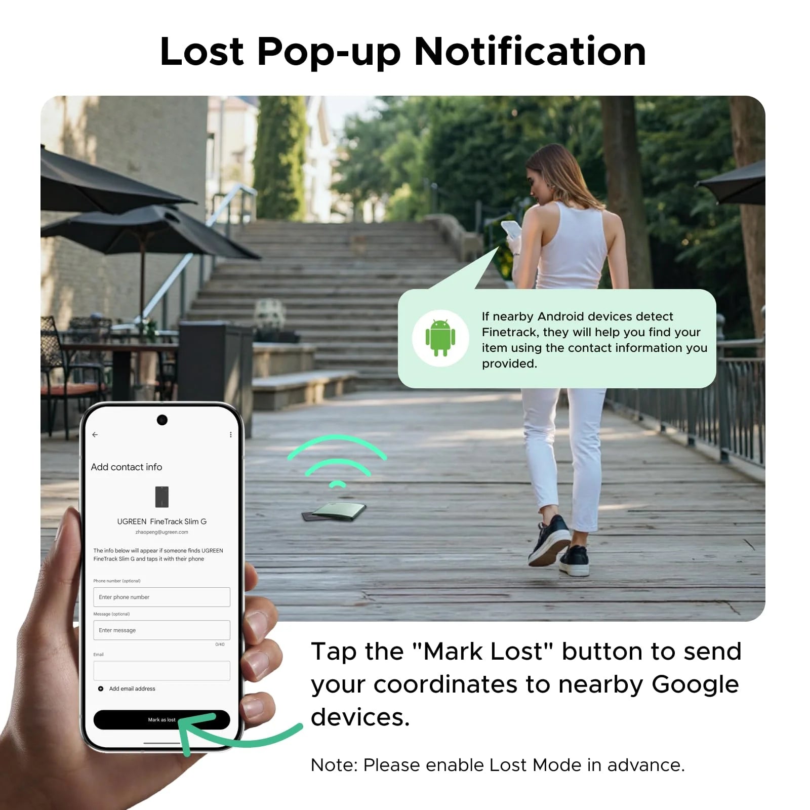 UGREEN FineTrack Slim G Smart Finder | Android Only