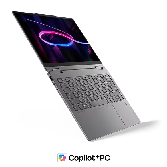 2026 LATEST MODEL | Lenovo Yoga 7i 2-in-1 Aura Edition (14" Intel) Laptop - Luna Grey