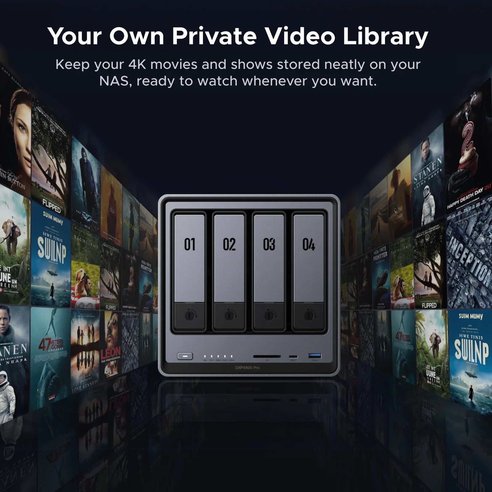 UGREEN NASync DXP4800 Pro | 4 - Bay NAS, (ETD: May 11th, 2026)