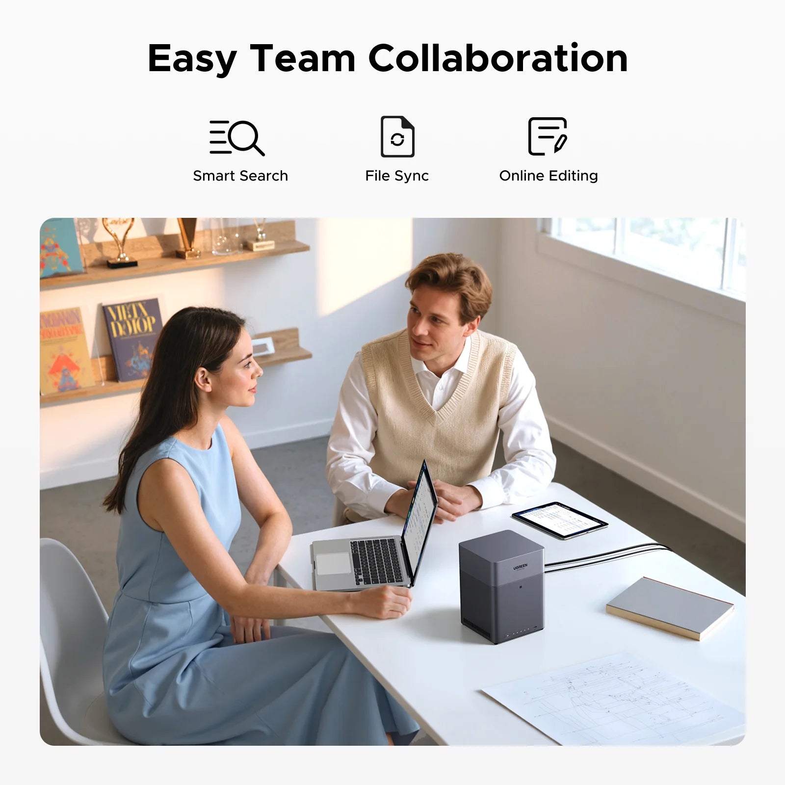 UGREEN NASync DH4300 Plus | 2 - Bay NAS
