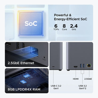 UGREEN NASync DH4300 Plus | 2 - Bay NAS