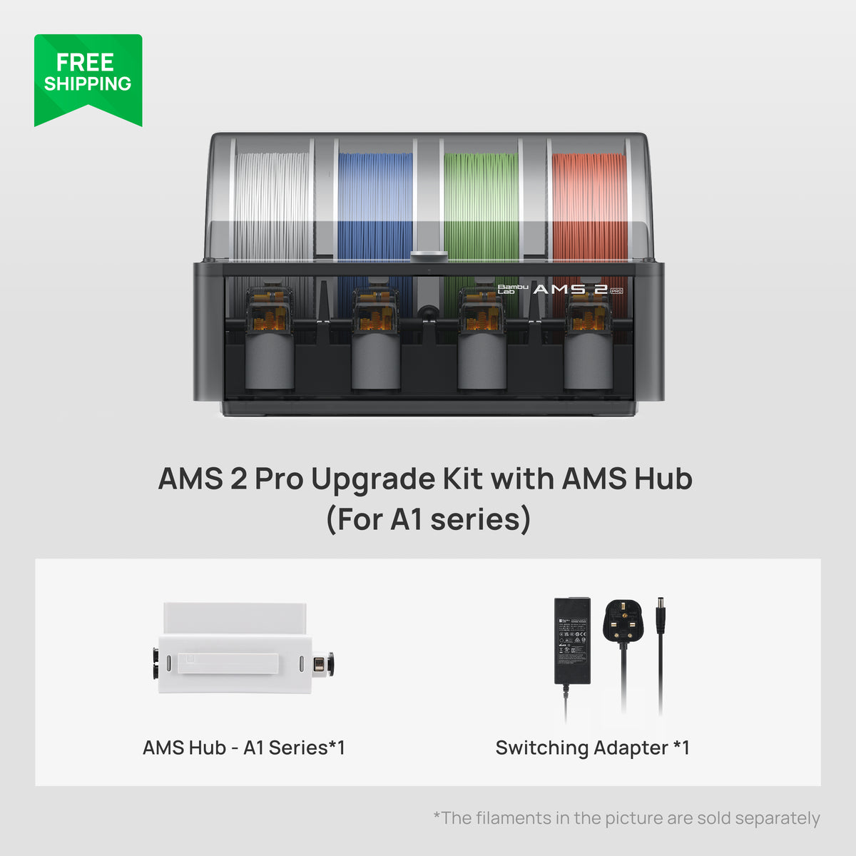 Bambu Lab AMS 2 Pro - Automatic Material System